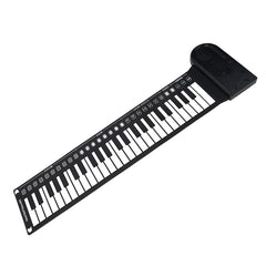 Kletshuts™ PortablePiano: Lichtgewicht Muziek Roll-Up Draagbare Piano Toetsenbord
