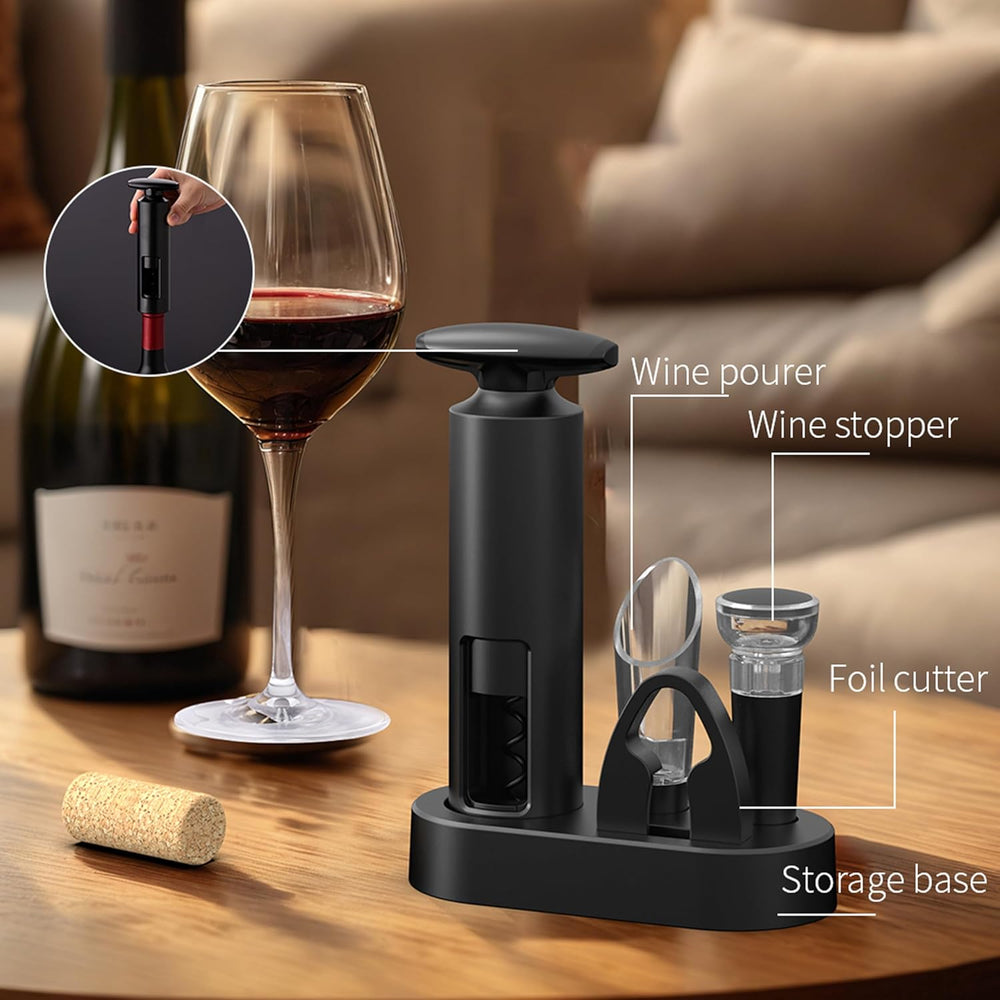 Globetrek° BottleCorkscrew - Snelle Easy-Grip-Kurkentrekker