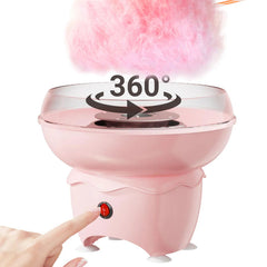 Globetrek° CandyCloud: Elektrisch Eenvoudig Naar Gebruik Zoet Traktatie Katoen Snoep Maker