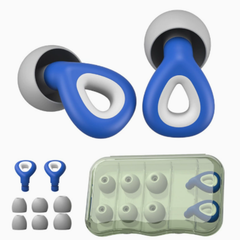 ReusableEarplugs ™ 1+1 GRATIS: Comfortabele Geluidsdempende Herbruikbare Oordopjes