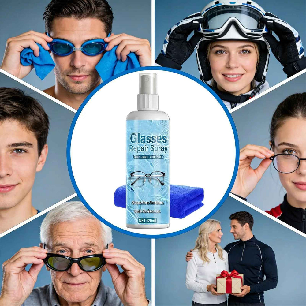 LensSpray™ - Professionele Multi-Oppervlak Lensverzorgingsoplossing Spray