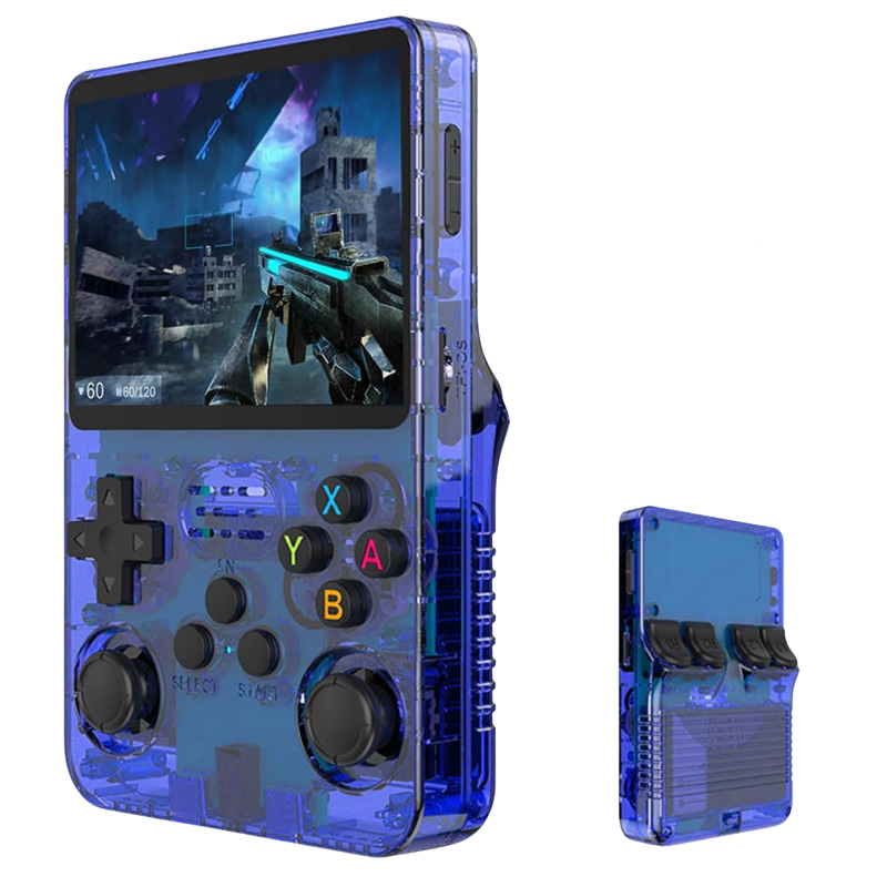 Kletshuts™ GameConsole: Oplaadbare Klassiek Handbediend Arcade Spel Console