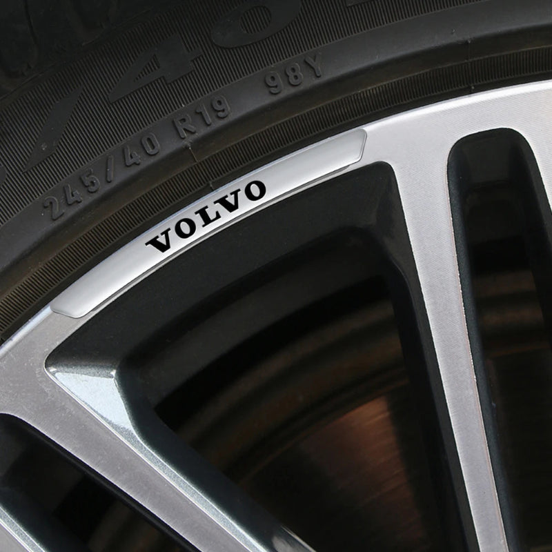 WheelDecals 1+1 GRATIS - Eenvoudig Toepasbare Wielstickers Auto Logo Velgen Stickers