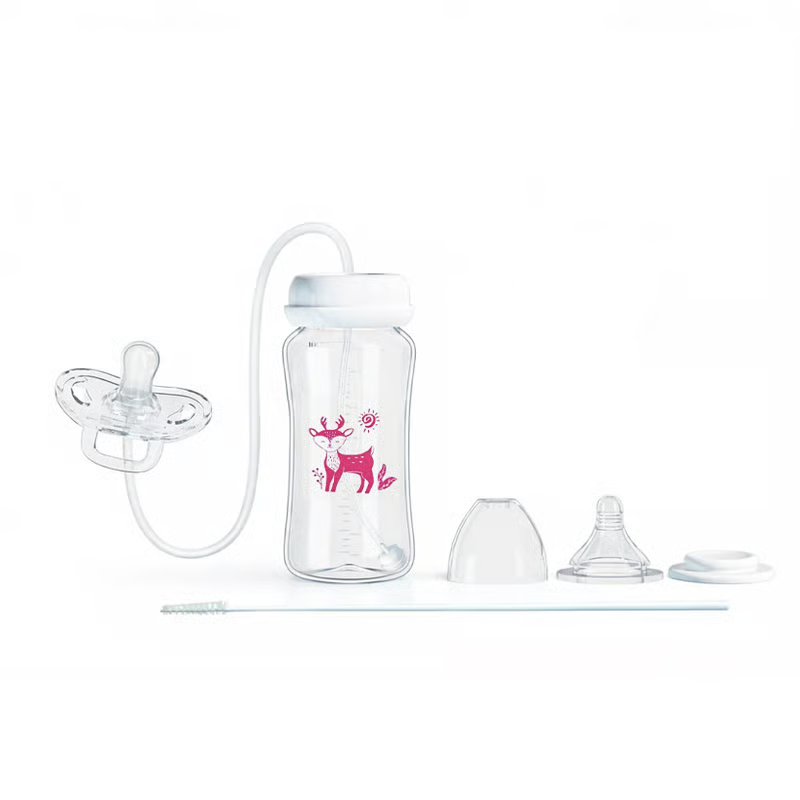 Kletshuts™ BabyBottle: Handsfree Eenvoudig Voeden Baby Fles Set