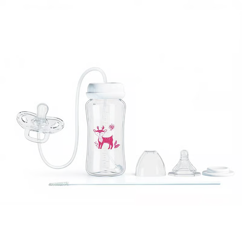 Kletshuts™ BabyBottle: Handsfree Eenvoudig Voeden Baby Fles Set