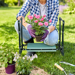 Globetrek° KneeBench - Lichtgewicht Draagbare Comfort Knie Bank