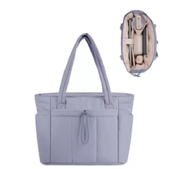 Icone™ ToteBag: Lichtgewicht Multi Compartiment Dames Tote Tas