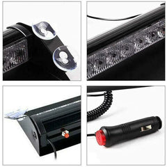 Ledsen™ FlashBar: Dashboardmontage Hoogzichtbare LED Stroboscoop Flitsbalk Licht