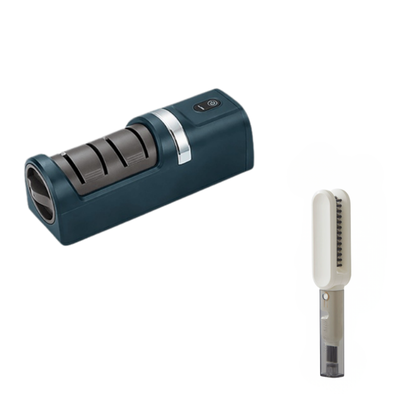 Globetrek° EdgeSharpener: Elektrisch Snel Verscherping Systeem Zacht Rand Finish Hulpmiddel