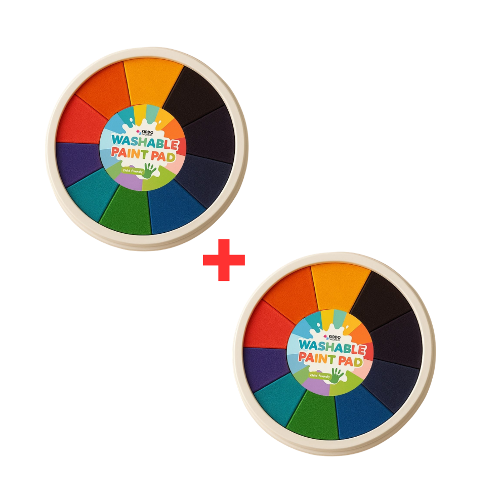 Kletshuts™ WheelPaint 1+1 GRATIS - Wasbare Wielenverf Pad Voor Kinderen