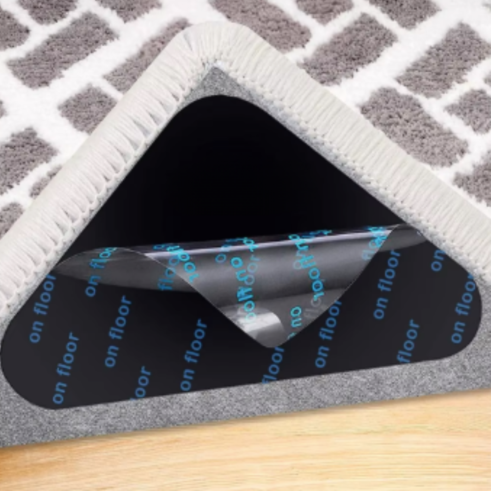 CarpetTape: Veilige Dubbelzijdige Antislip Patches Hoek Tapijt Plakband