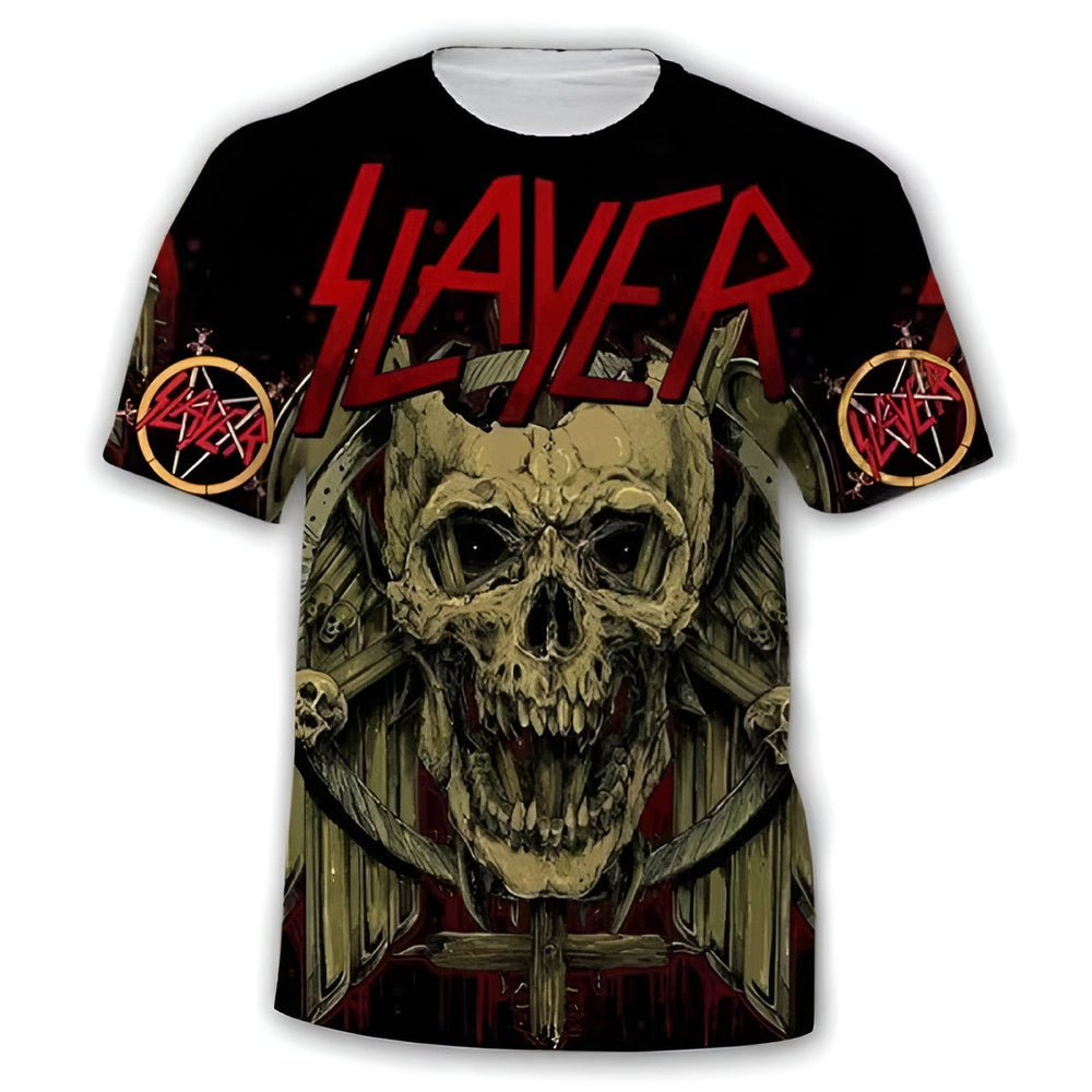 Icone™ SlayerShirt: Ultieme Comfort Moderne Pasvorm Dagelijks Slayer Shirt