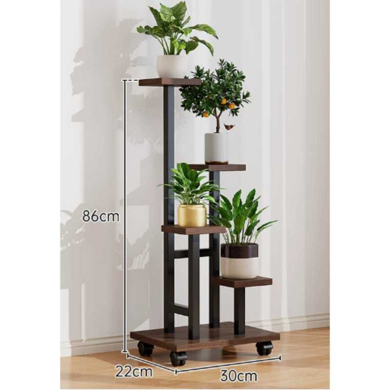 Globetrek° PlantStand: Ruimtebesparende Multi-Tier Plantdisplaystand
