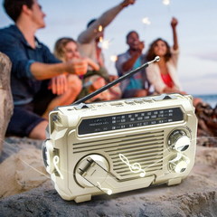 SolarRadio™ - Multifunctioneel Draagbaar Alles-In-Één Noodgeval Zonne-Energie Radio