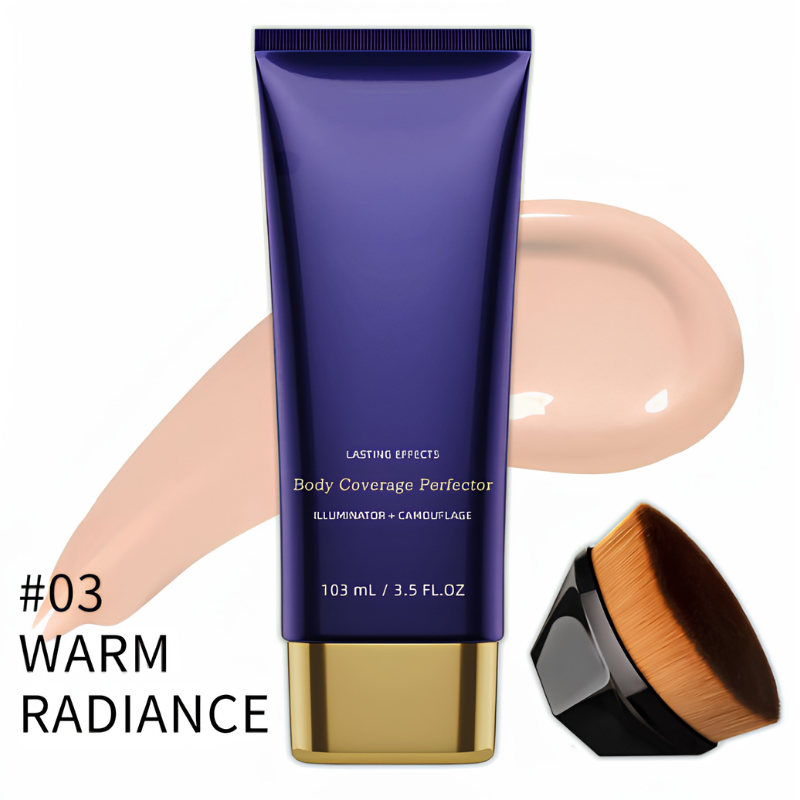 BodyConcealer: Body Volledige Dekking Perfecteur Concealer Met Borstel