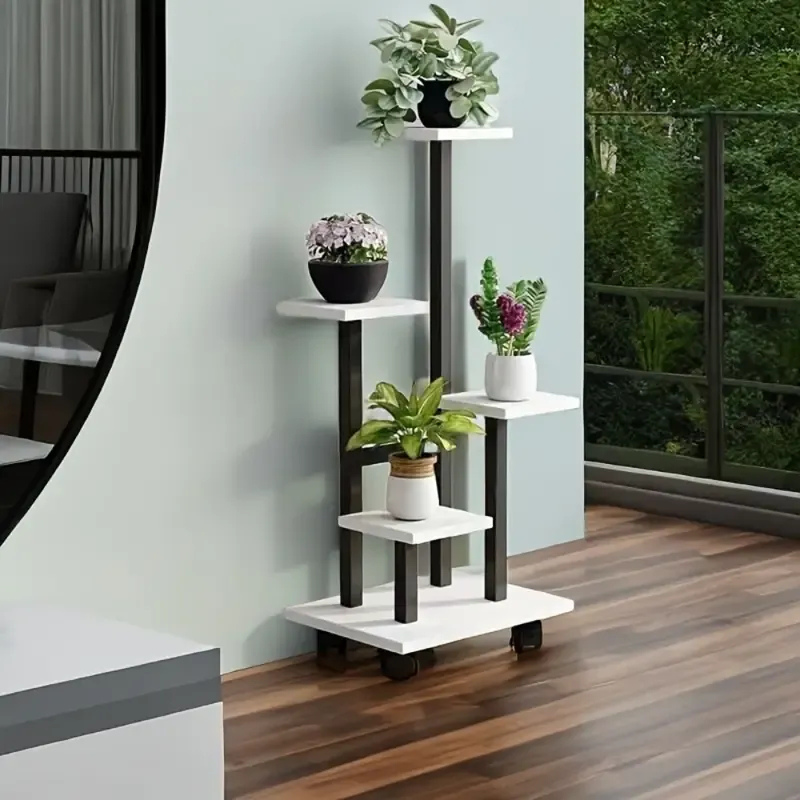 Globetrek° PlantStand: Ruimtebesparende Multi-Tier Plantdisplaystand