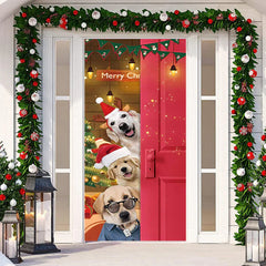 ChristmasDoor - Kerst Realistisch Deur Decoratie