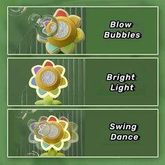 Kletshuts™ SunflowerBubble - Automatische Zonnebloem Bubbel Blazer Machine Speelgoed