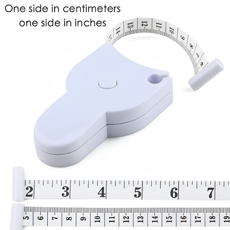 MeasuringTape 1+1 GRATIS: Intrekbaar Lichaamsmeetlint Hulpmiddel