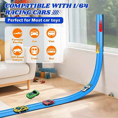 Kletshuts™ FlexibleRacer: Creatieve Bouwbare DIY Flexibele Racebaan Set