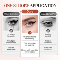 GelLiner 1+1 GRATIS - Vlekbestendige Ultra Gepigmenteerde Gel Liner
