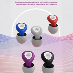 ReusableEarplugs ™ 1+1 GRATIS: Comfortabele Geluidsdempende Herbruikbare Oordopjes