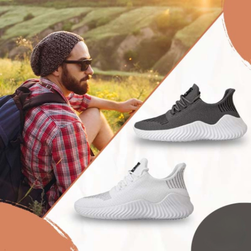 Happy™ FlexSneakers: Lichtgewicht Flex Ademend Comfortabel Elke Dag Dragen Sneakers