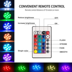 Ledsen™ PoolLights 1+1 GRATIS: Waterdichte LED Zwembad, Bad En Feest Lichten