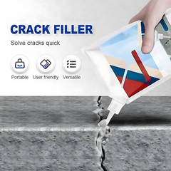 CrackFix 1+1 GRATIS - Zwaar Duty Beton Scheur Reparatie Lijm