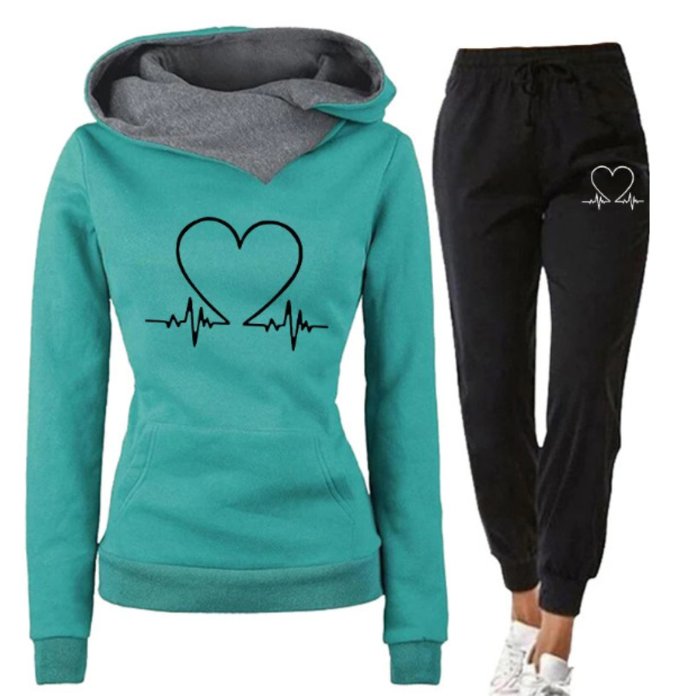 Icone™ MatchingSet: Twee-Delige Warme Hoodie En Joggingbroek Set