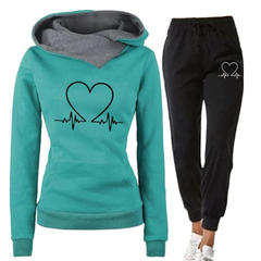 Icone™ MatchingSet: Twee-Delige Warme Hoodie En Joggingbroek Set