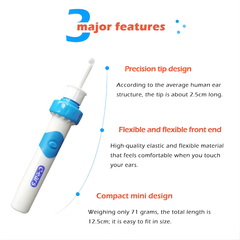 EarCleaner 1+1 GRATIS: Zachte Reiniging Draagbare Zuig En Vacuüm Oor Reiniger Tool