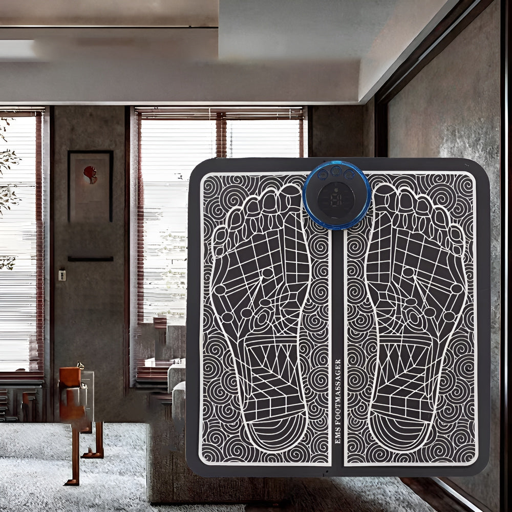 FeetRelief 1+1 GRATIS: Smart EMS Puls Voet Verlichting Circulatie Massage Pad