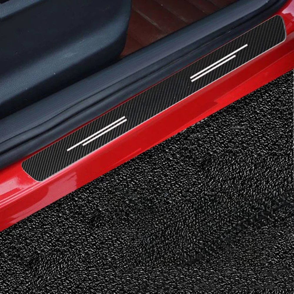 StepGuards 1+1 GRATIS: Krasbestendige Universele Pasvorm Stap Beschermers Auto Deur Drempel Beschermer