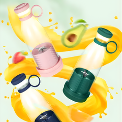 Globetrek° PortableBlender: Oplaadbaar Mini Elektrisch Smoothie En Sap Maker Draagbare Blender