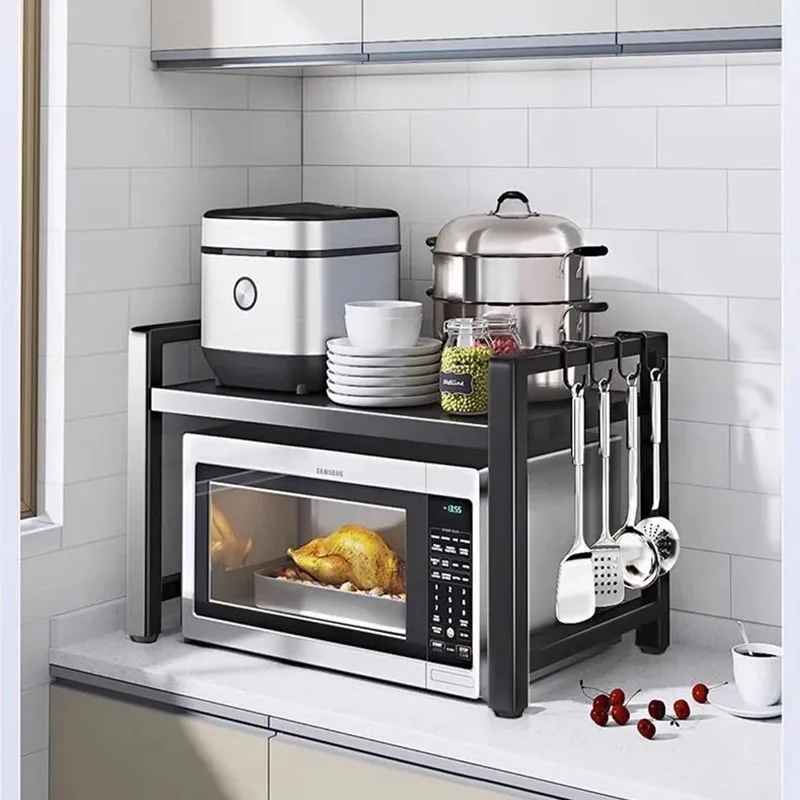 Globetrek° KitchenShelf: Multifunctionele Intrekbaar Keukenplank Opslag Voor Apparaten