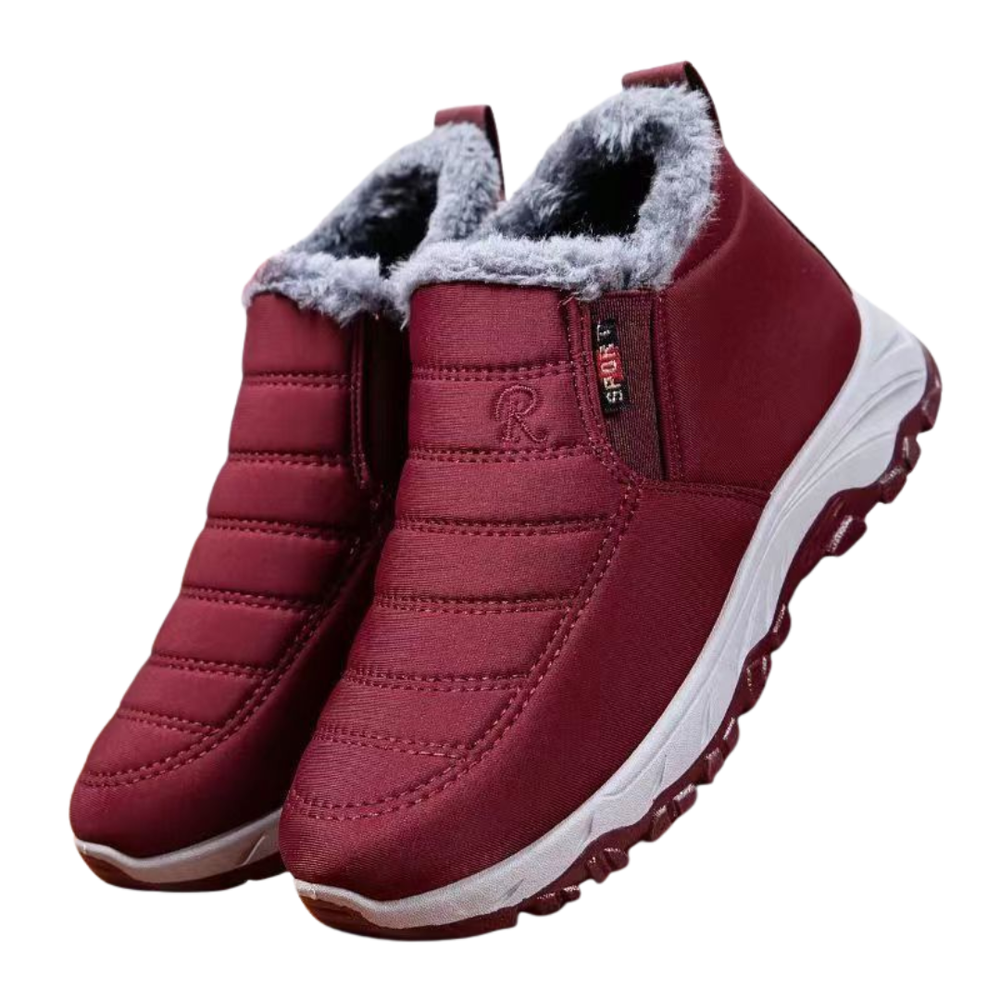 Happy™ WinterBoots:   Heren En Vrouwen Gemakkelijk Uitglijden-Op Fleece Gevoerd Winter Laarzen