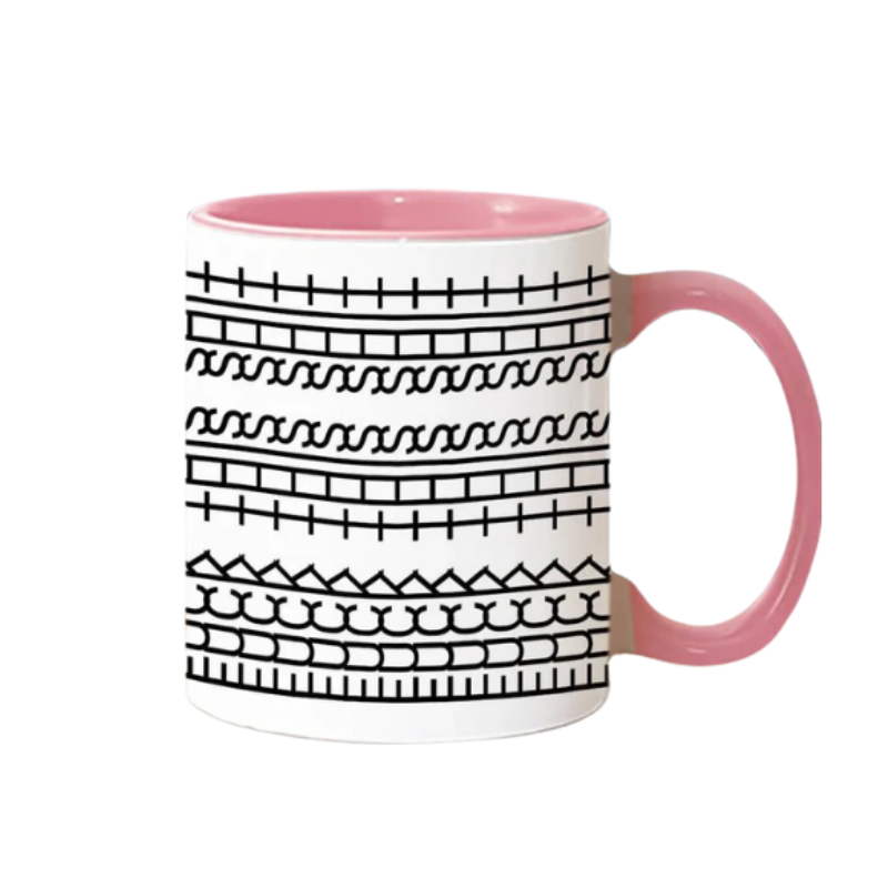 Globetrek° CoffeeMug: Slim Verborgen Tekst Keramische Koffiemok