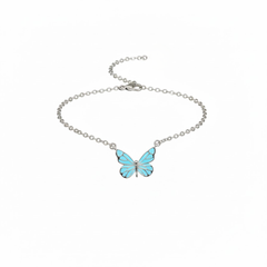 Jewelance™ GlowingButterfly 1+1 GRATIS: Mode Gloeiend Vlinder Ketting En Armband Set