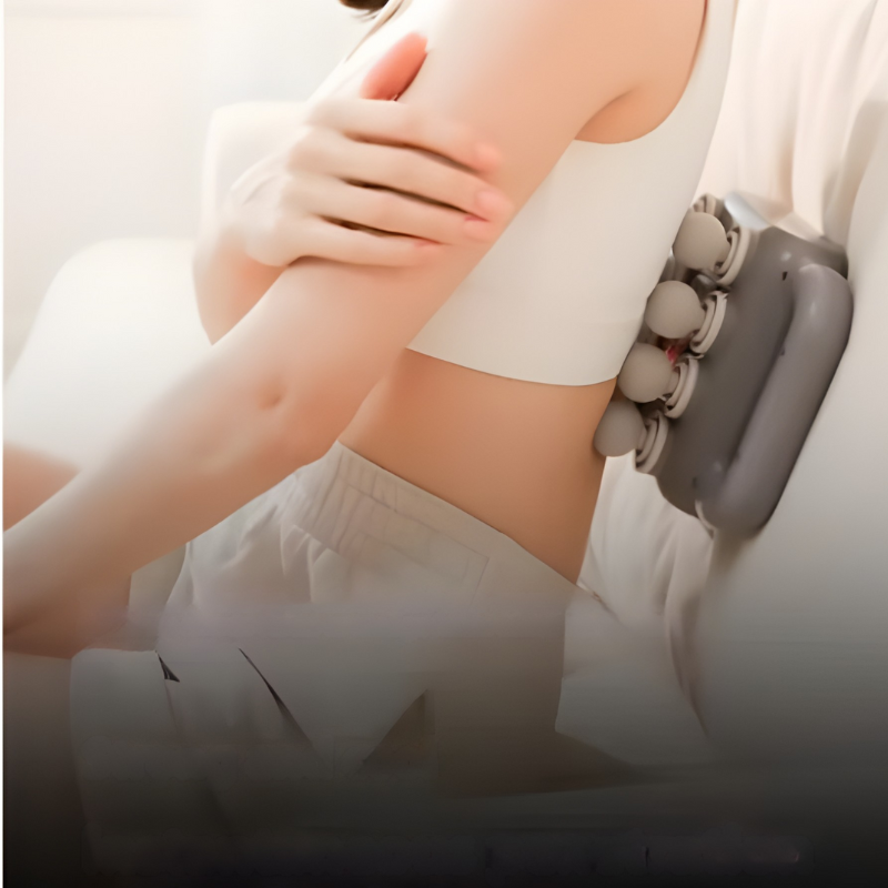 MuscleMassager: Multi Hoofd Percussie Diepe Weefsel Spier Massageapparaat