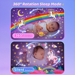 Ledsen™ BunnyProjector: Multi Film Licht Bunny Ontwerp Kleurrijke Projector