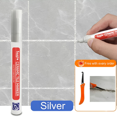 TileMarker 1+1 GRATIS - Anti-Schimmel Keramische Tegelvoeg Marker Met Voegen Haakmes