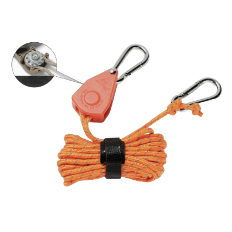 CampingRope - Verstelbaar Katrol Camping Touw