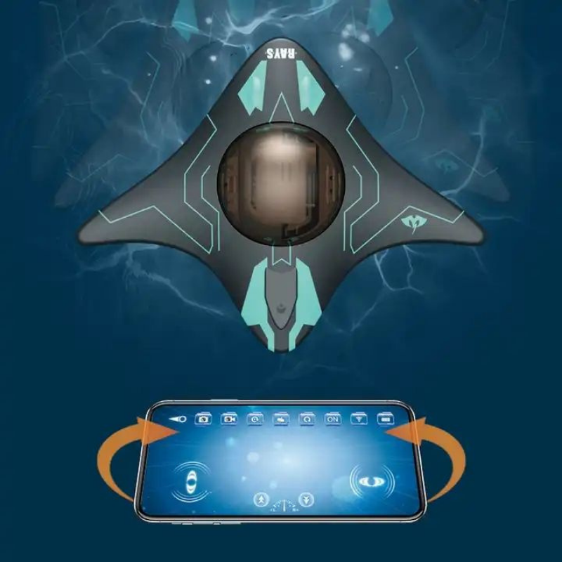 SeaDrone - App Gecontroleerde Real-Time Onderwater Drone Camera