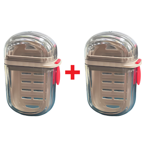 GlideHold® SoapHolder 1+1 GRATIS: Premium Draagbare Reiszeep Houder met Opvangbakje