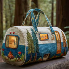 Icone™ DuffleBag: Levendige Hippie Stijl Multifunctionele Reis Duffel Tas