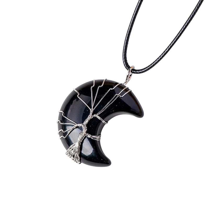 Jewelance™ RootedNecklace 1+1 GRATIS - Geworteld Halve Maan Maan Hanger Halsketting