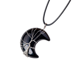 Jewelance™ RootedNecklace 1+1 GRATIS - Geworteld Halve Maan Maan Hanger Halsketting
