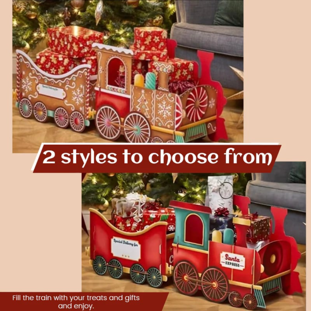 GiftTrain™ - Gepersonaliseerd Magisch Kerstmis Cadeau Trein Versiering
