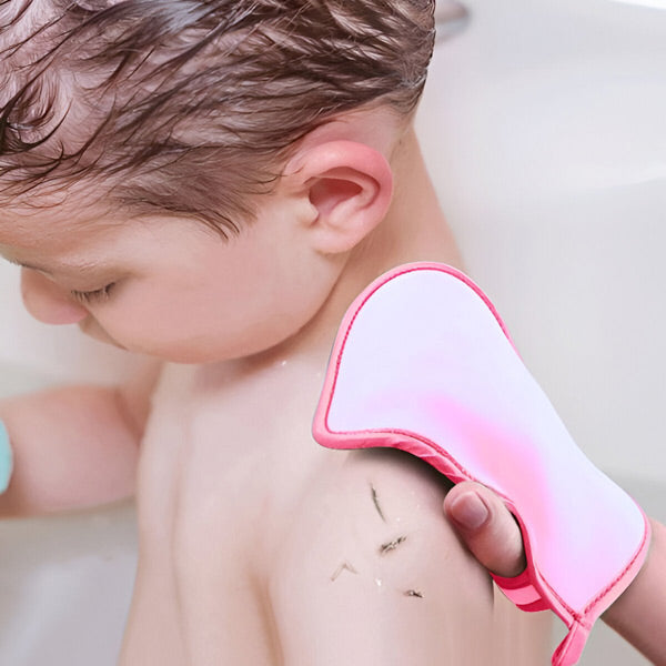 ScrubbingGlove 1+1 GRATIS: Pijnloos En Gemakkelijk Te Gebruiken Scrubbing Glove Voor Kinderen En Volwassenen